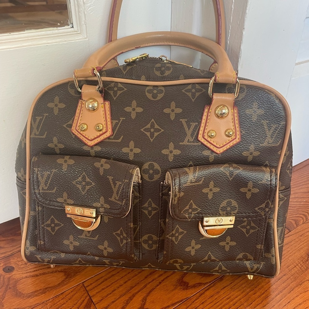 Louis Vuitton Brown Monogram Satchel